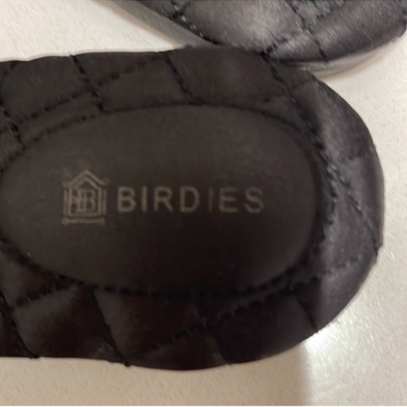 Birdies Sparrow Jet Black Calfhair Sandal s 8.5 - Picture 3 of 6